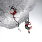 Women's Moon Pendant Earrings