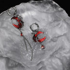 Women's Moon Pendant Earrings