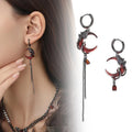 Women's Moon Pendant Earrings
