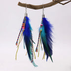 Feather Dangle Earrings 1