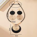 Bohemian Chic Round Dangling Earrings