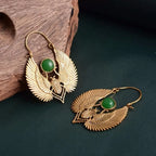 Egyptian Scarab Dangle Earrings
