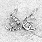 Viking Fenrir Dangling Earrings
