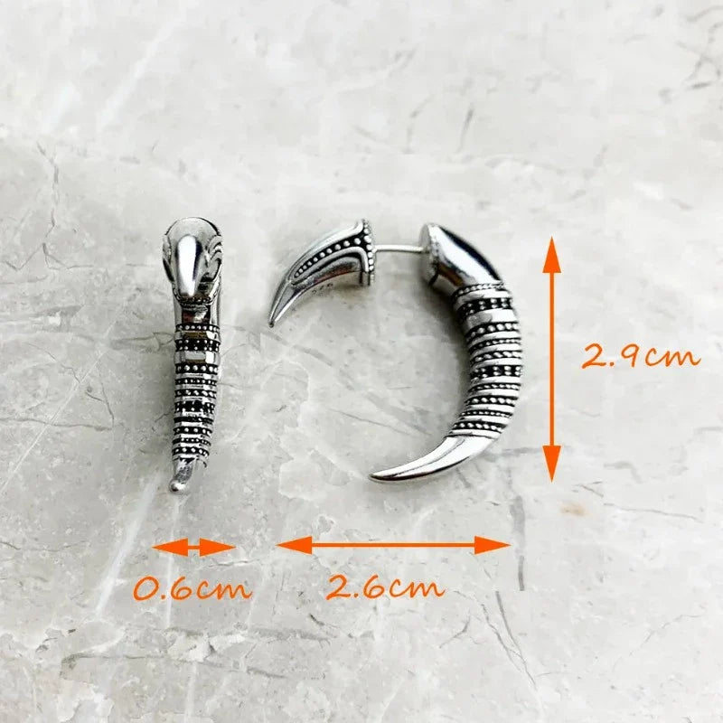 Silver Claw Earrings - Exception®