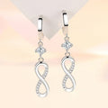 Infinity Symbol Dangle Earrings for Women