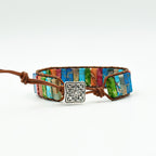 7 Chakras Bracelet Real Stones