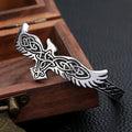 Silver Gourmette Eagle Bracelet