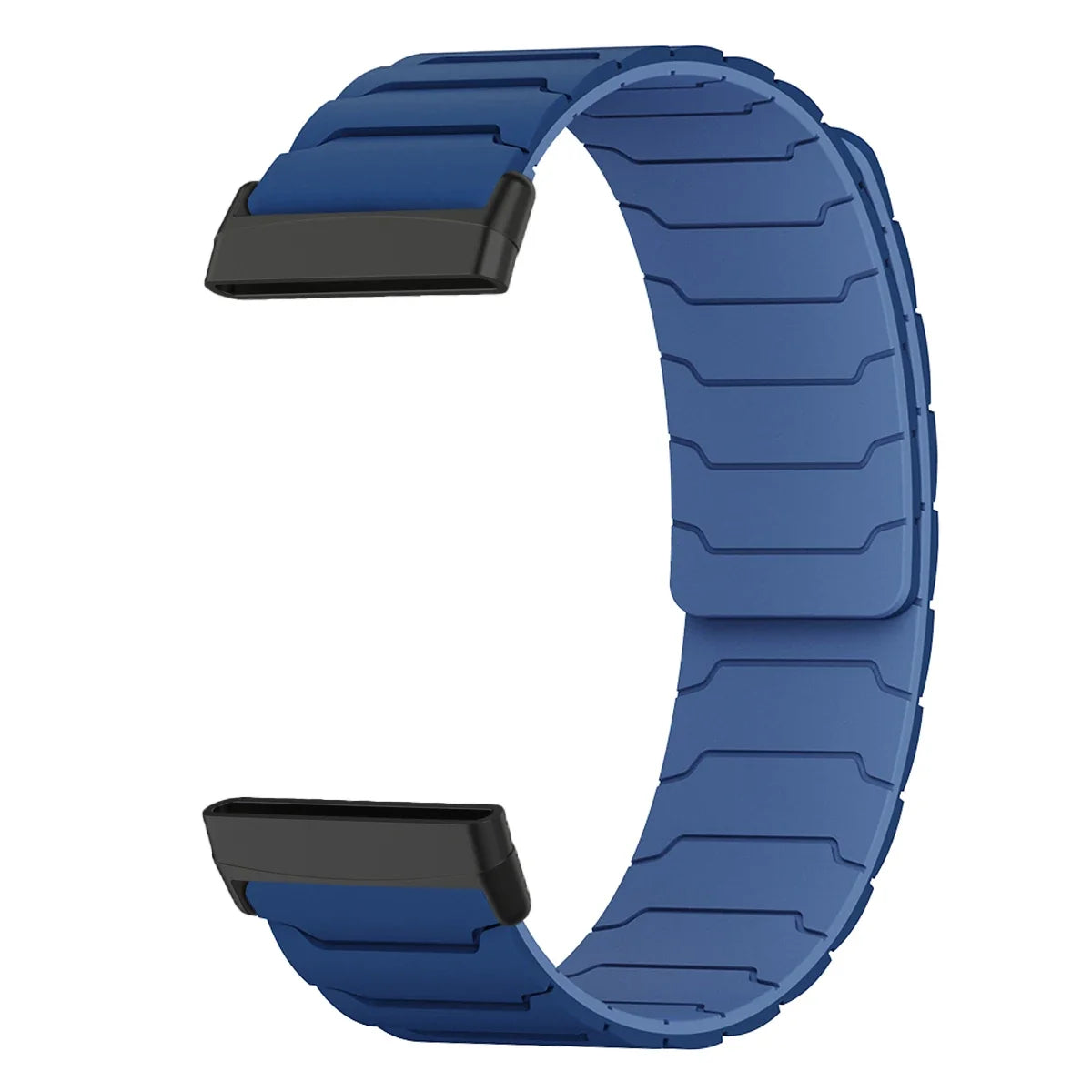 Magnetic watch band for Fitbit Versa 3, Versa 4, Sense 1 and Sense 2 blue