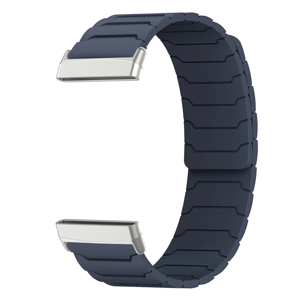 Magnetic watch band for Fitbit Versa 3, Versa 4, Sense 1 and Sense 2 blue