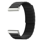 Magnetic watch band for Fitbit Versa 3, Versa 4, Sense 1 and Sense 2 black