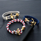 Men's anchor bracelet