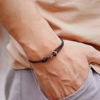 Nautical anchor bracelet