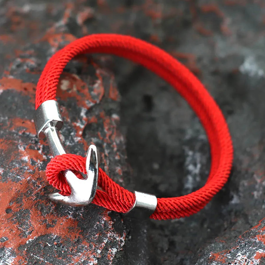 Anchor bracelet