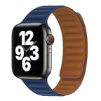 Apple Watch Band with Blue Magnetic Clasp