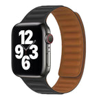 Apple Watch Band with Black Magnetic Clasp