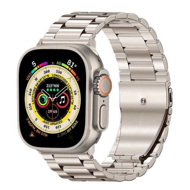 Apple Watch Stainless Steel Ivory Band