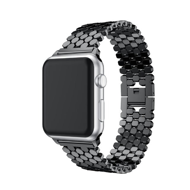 Luxury Black Apple Watch Bracelet