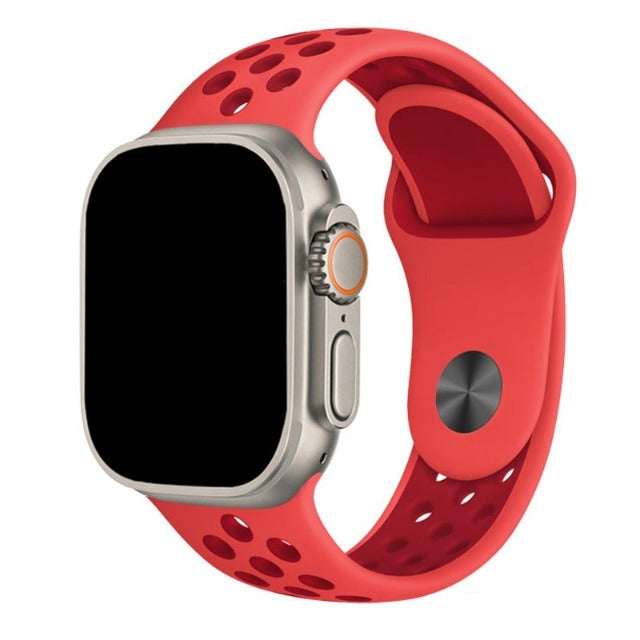 Red Apple Watch Sport Band