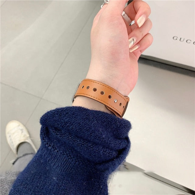 Apple Watch Leather Strap