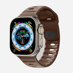 Apple Watch Band in Brown Surgical Silicone