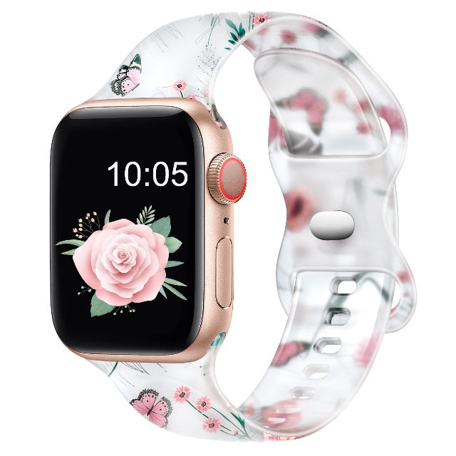 Apple Watch Bracelet Women's Floral Printed