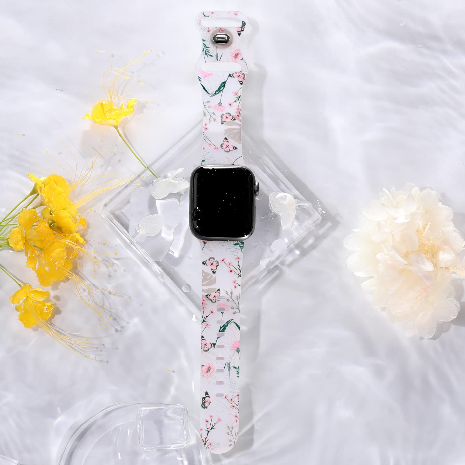 Apple Watch Bracelet Women's Floral Printed