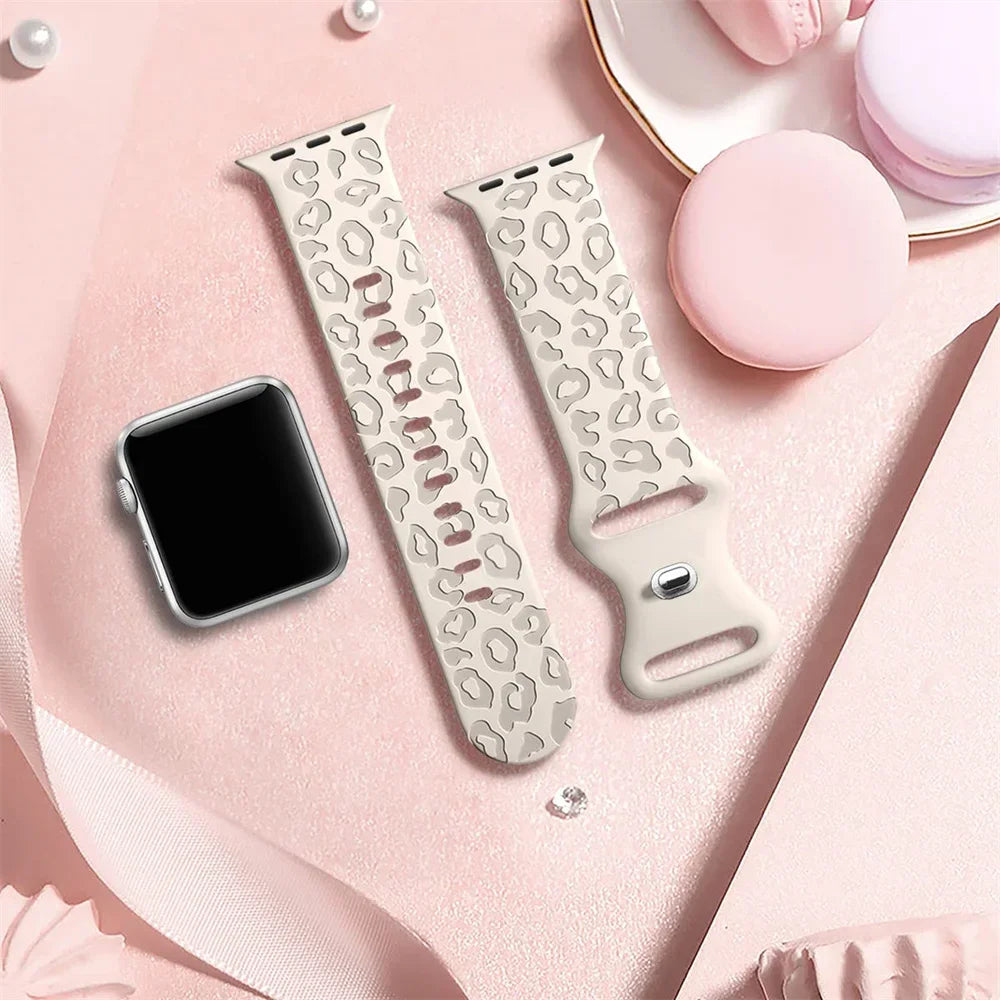Apple Watch Leopard Band