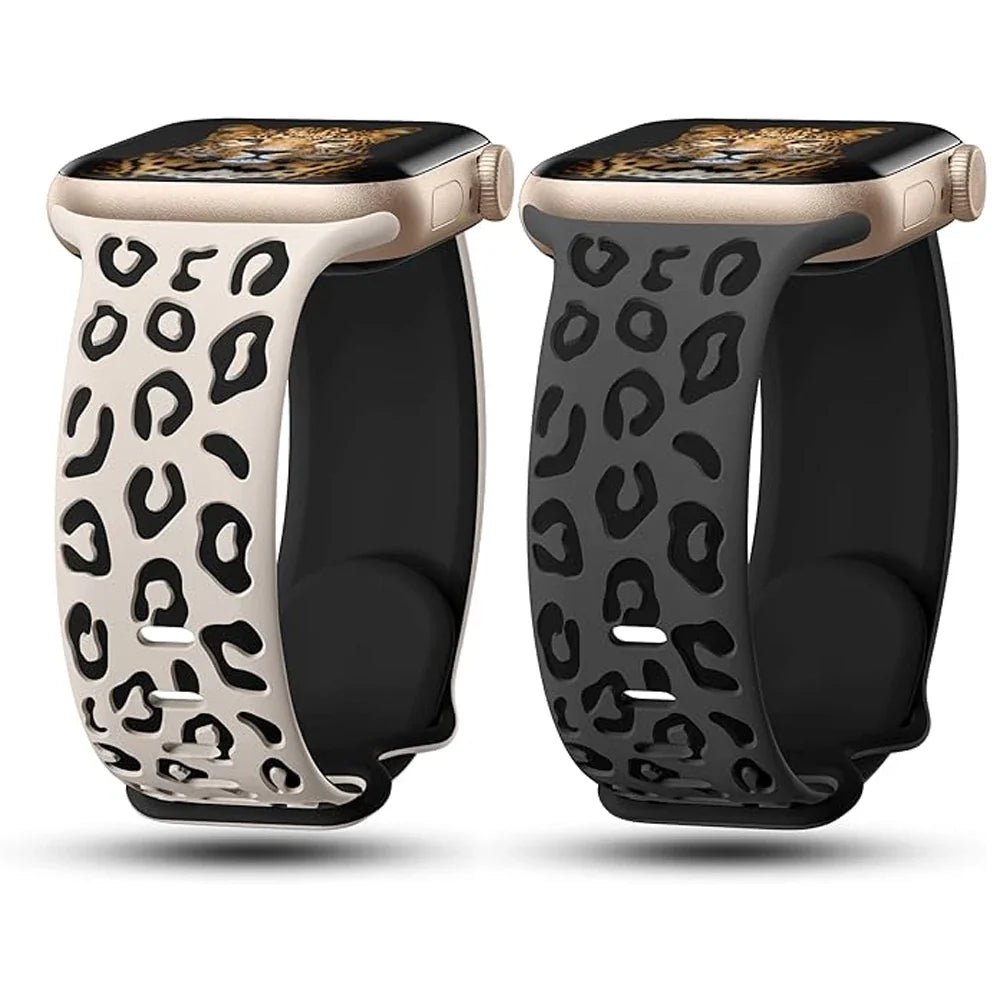 Apple Watch Leopard Strap
