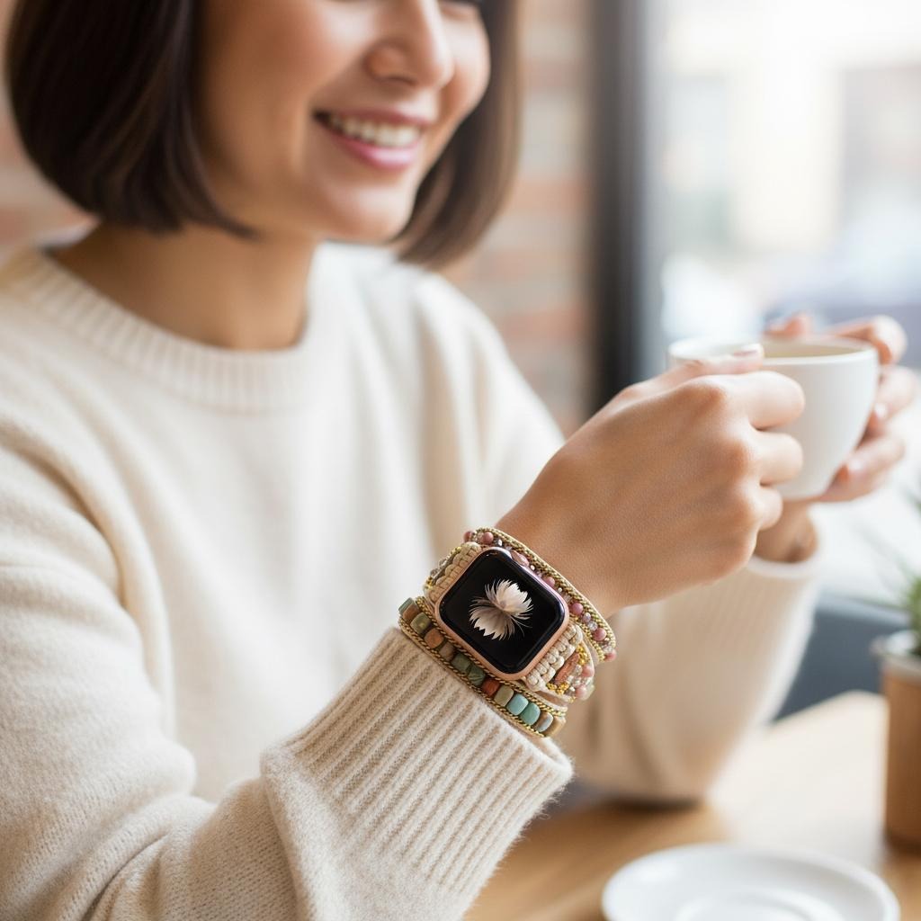 Natural Stone Apple Watch Band