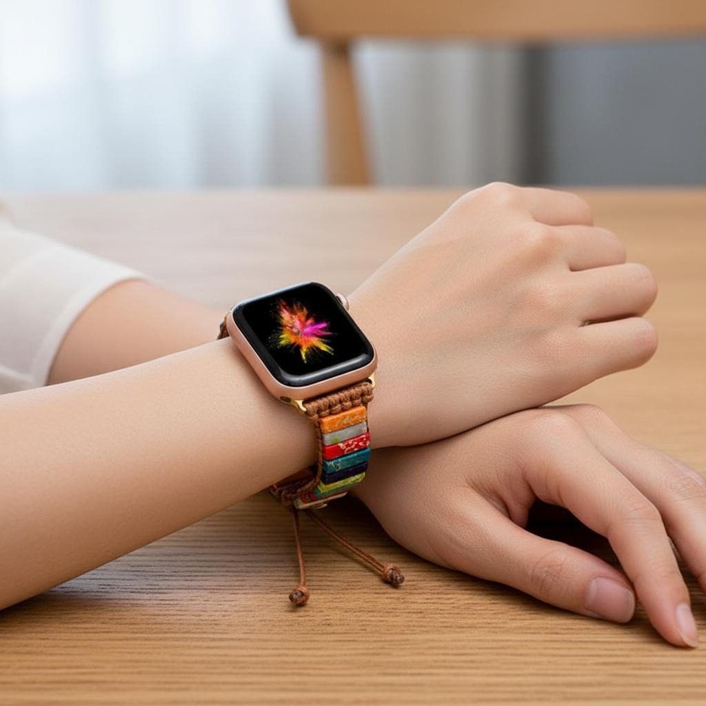 Natural Stone Apple Watch Band