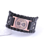 Men's Tree of Life Bracelet black and copper