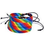 Adjustable rainbow bracelet