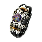 Archangel Metatron Bracelet Leather Gourmette