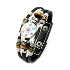Archangel Metatron Bracelet Leather Gourmette
