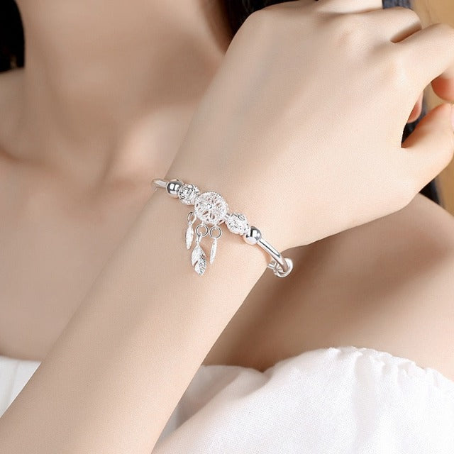 Dreamcatcher Feather Bracelet