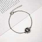 Bracelet with Compass Rose for Men or Women