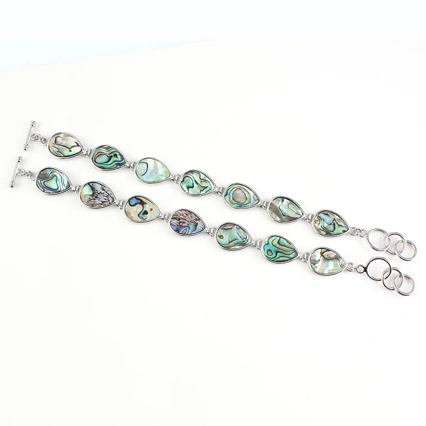 Bracelet with Seashell Water Drop