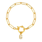 Personalized bracelet with initial g