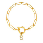 Personalized bracelet with initial s