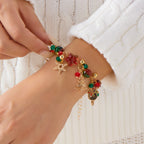 Bracelet with Christmas Charms for Women