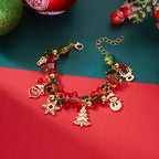 Bracelet with Christmas Charms for Women