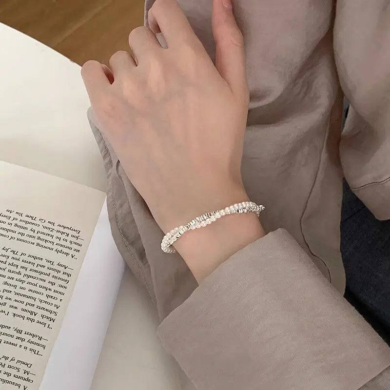 Elegant Pearl Chain Bracelet for Women