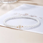 White initial bracelet r