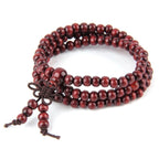 Red Buddhist Lucky Charm Bracelet