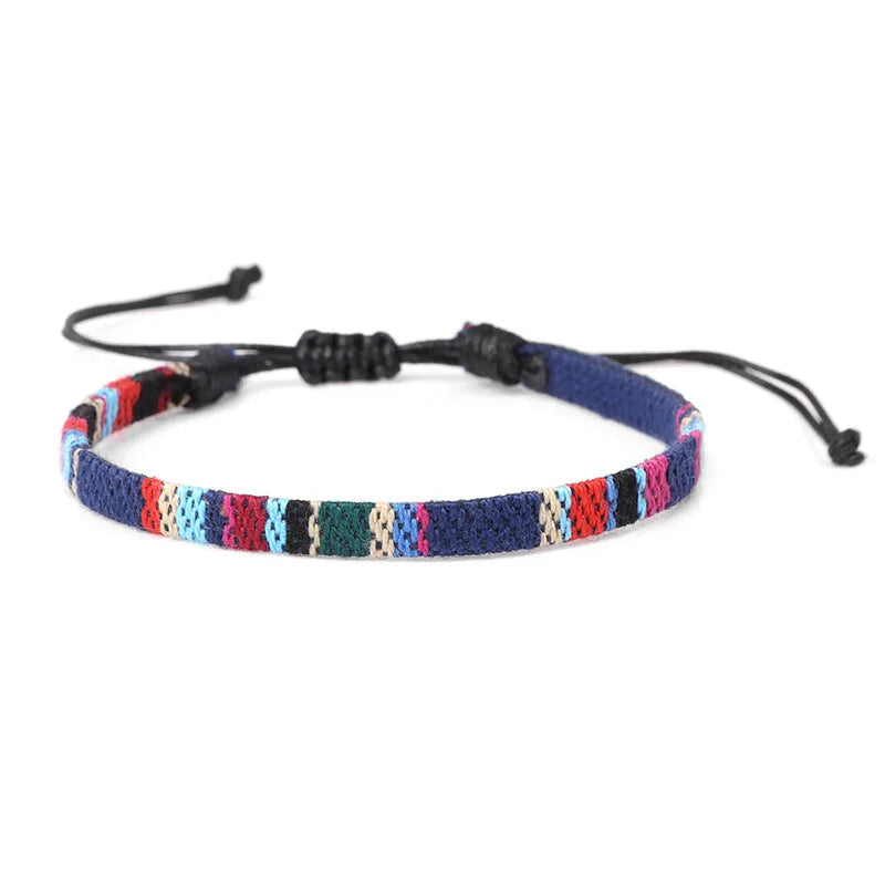 Handwoven Brazilian Friendship Bracelet blue