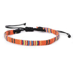 Handwoven Brazilian Friendship Bracelet orange