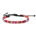 Handwoven Brazilian Friendship Bracelet red