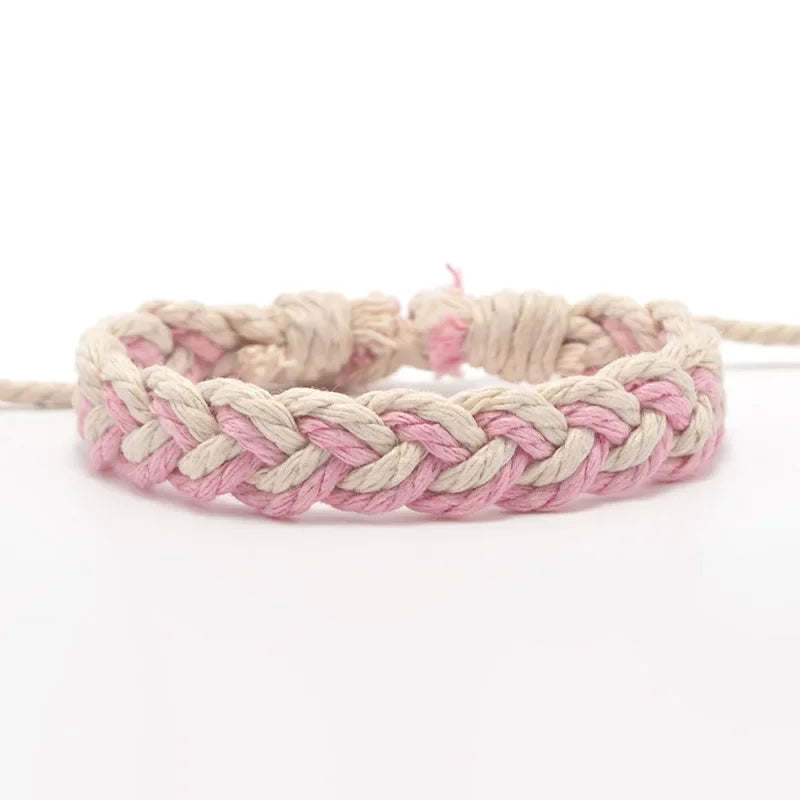Artisanal Brazilian Bracelet Natural Colors beige