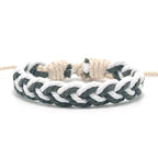 Artisanal Brazilian Bracelet Natural Colors white