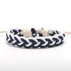 Artisanal Brazilian Bracelet Natural Colors white and black